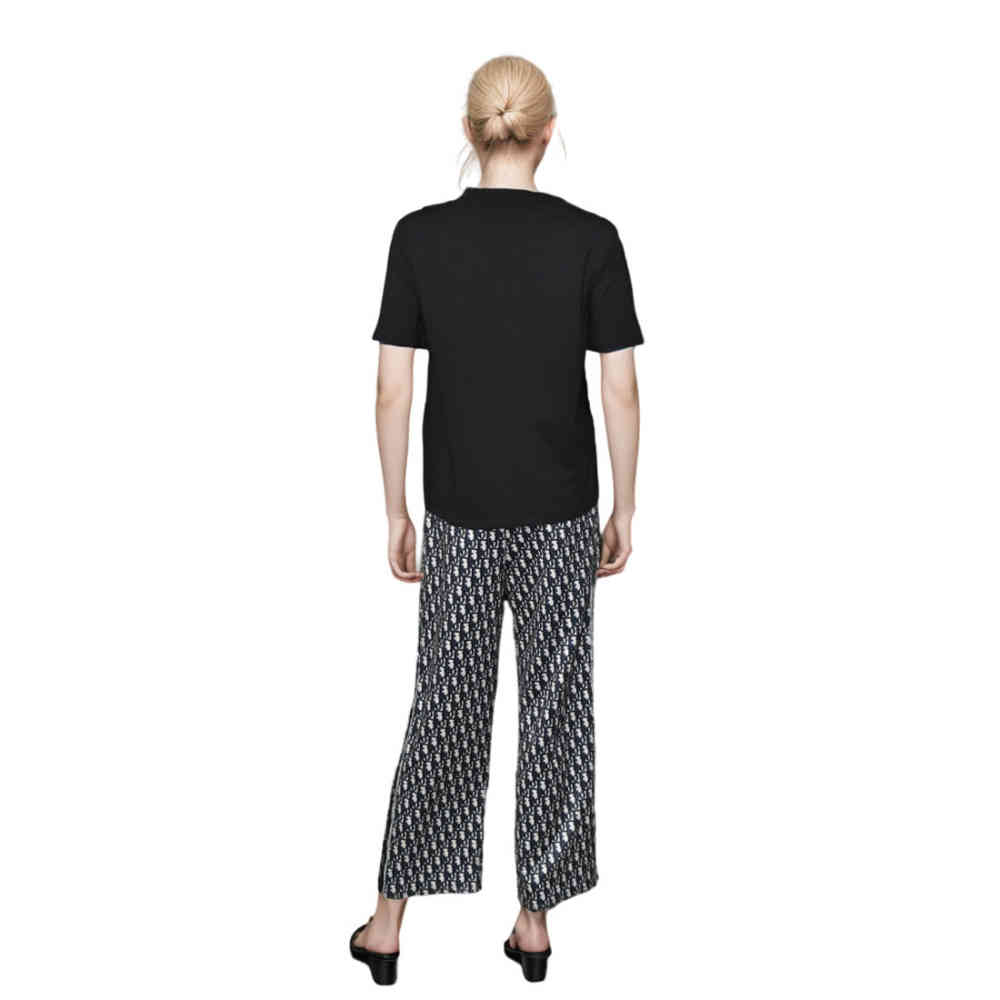 Dior Black Premium Cotton Co-Ord Set-thumb-1