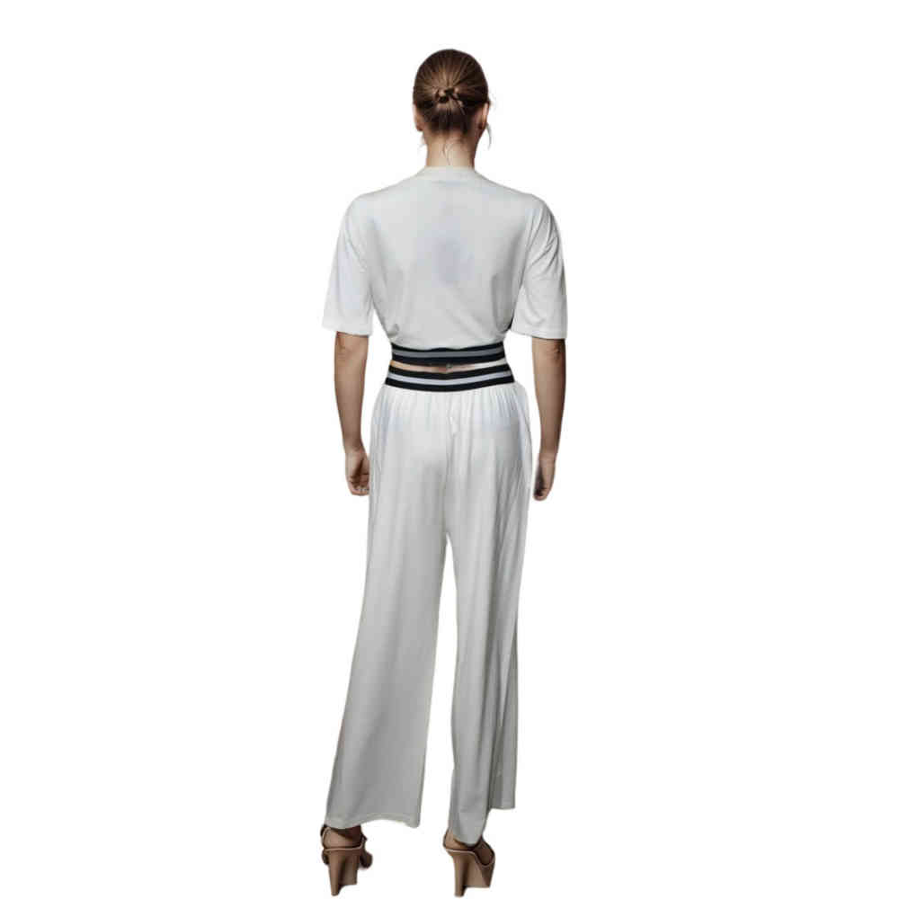 Prada Embroidered logo White Premium Co-ord Set-2