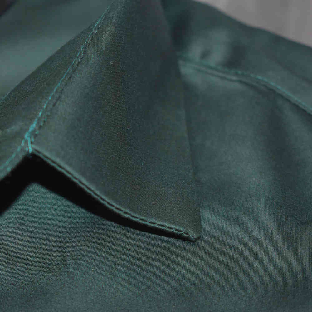 Balmain Green Premium Luxury Cotton Shirt-4