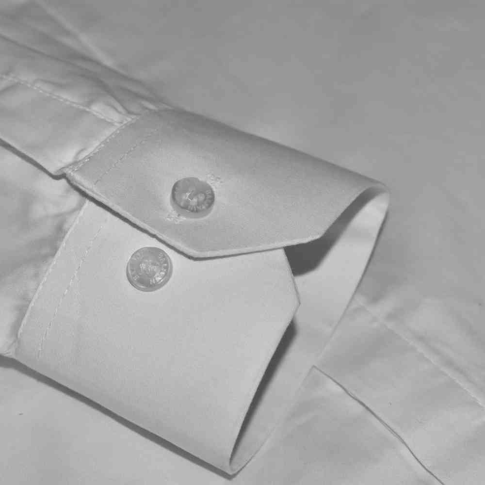 Balmain White Premium Luxury Cotton Shirt-5