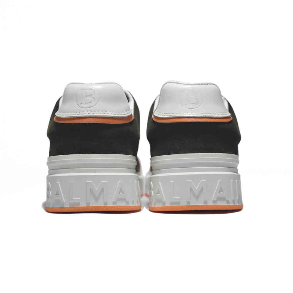 Balmain B-Court Kai Green Premium Sneakers-thumb-4