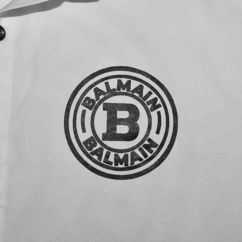Balmain Paris White Premium Quality Shirt-3