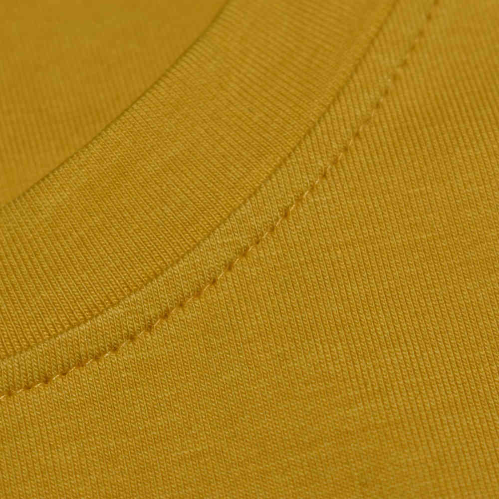 Prada Embroidered logo Yellow Cotton T-shirt-thumb-4