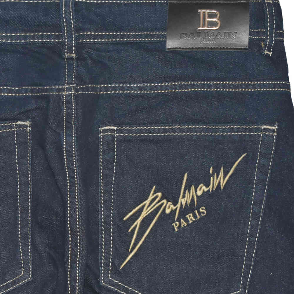 Balmain Blue Premium Quality Jeans-3