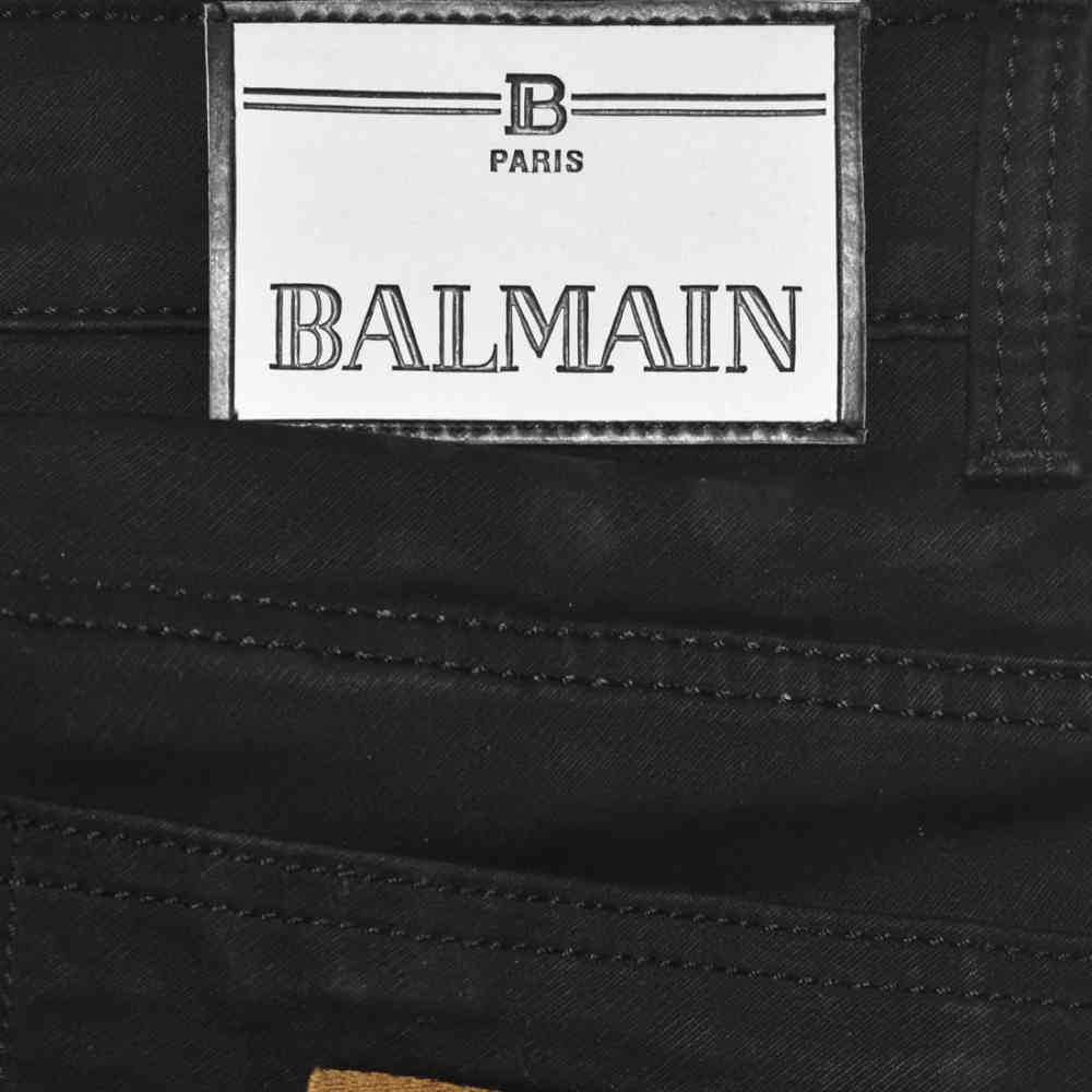 Balmain Black Premium Quality Jeans-4