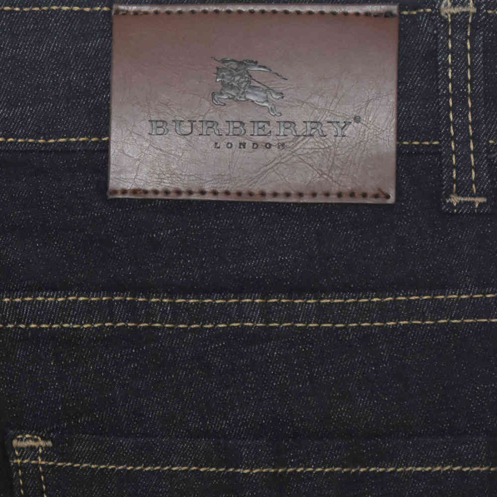 Burberry Blue Premium Quality Jeans-thumb-4