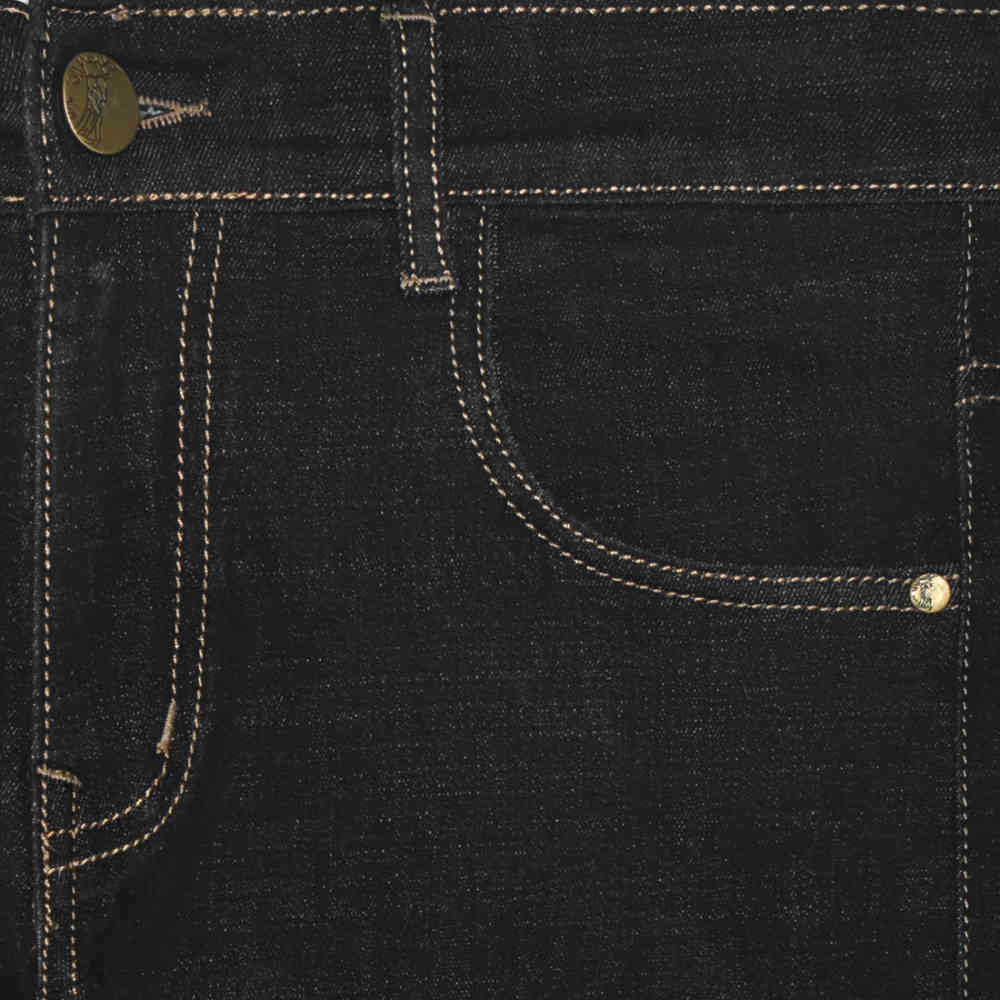 Versace Black Premium Logo Print on Pocket Jeans-1