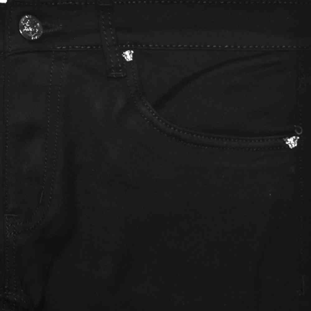 Versace Embroidered logo Black Premium Quality Jeans-1