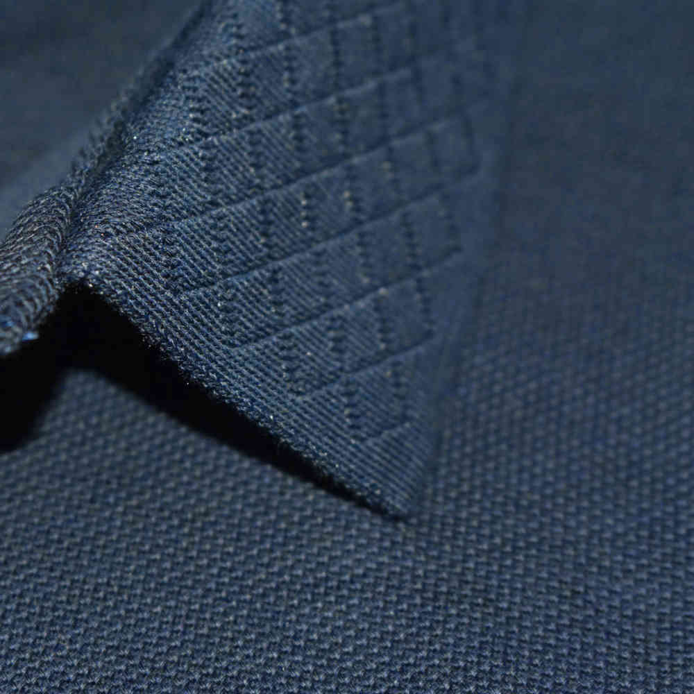 Prada Dark Blue Premium Cotton Polo T-shirt-thumb-4