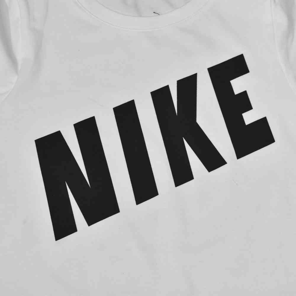 Nike Printed White Premium Kids Co-ord Set-3