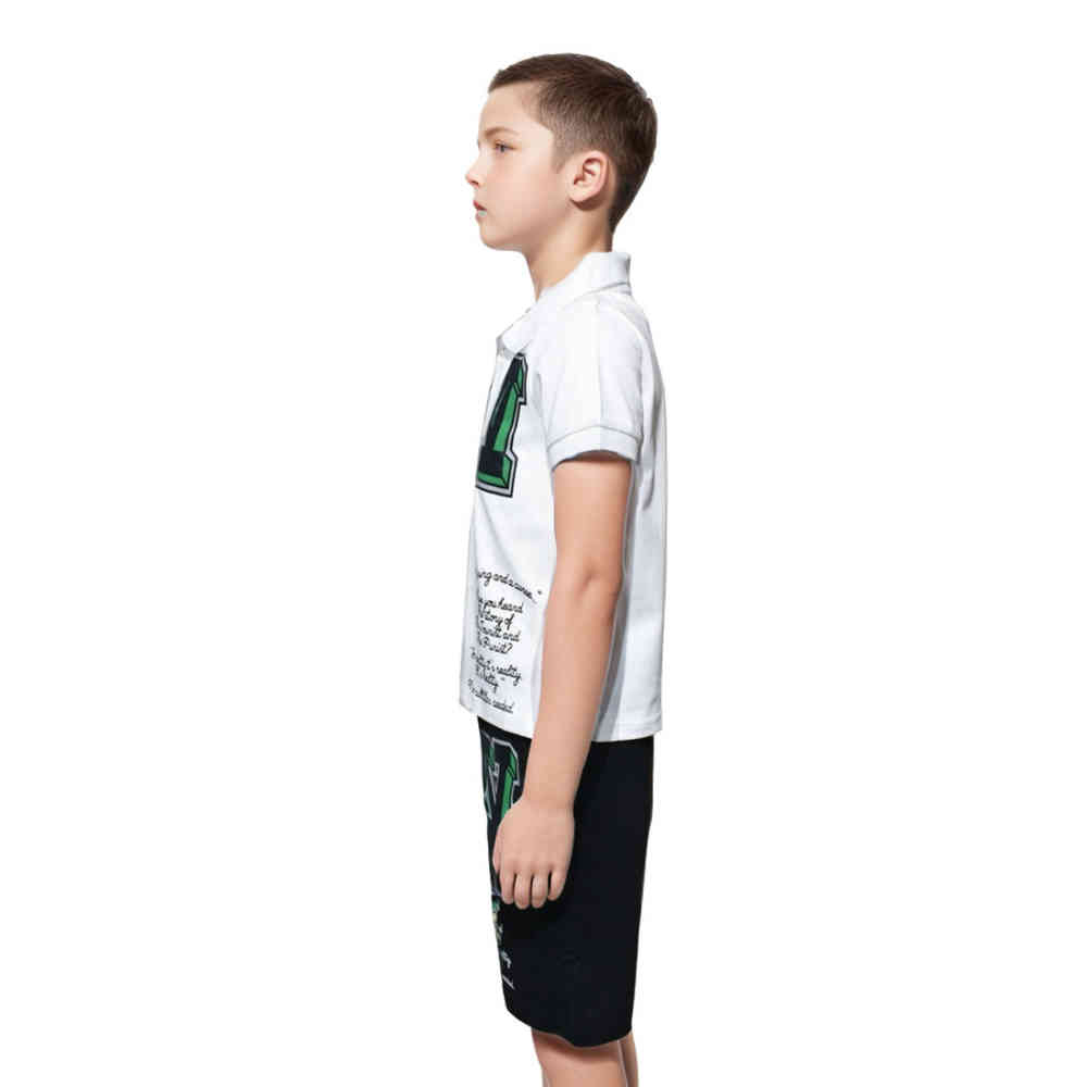 Louis Vuitton Printed White Premium Kids Co-ord Set-thumb-2