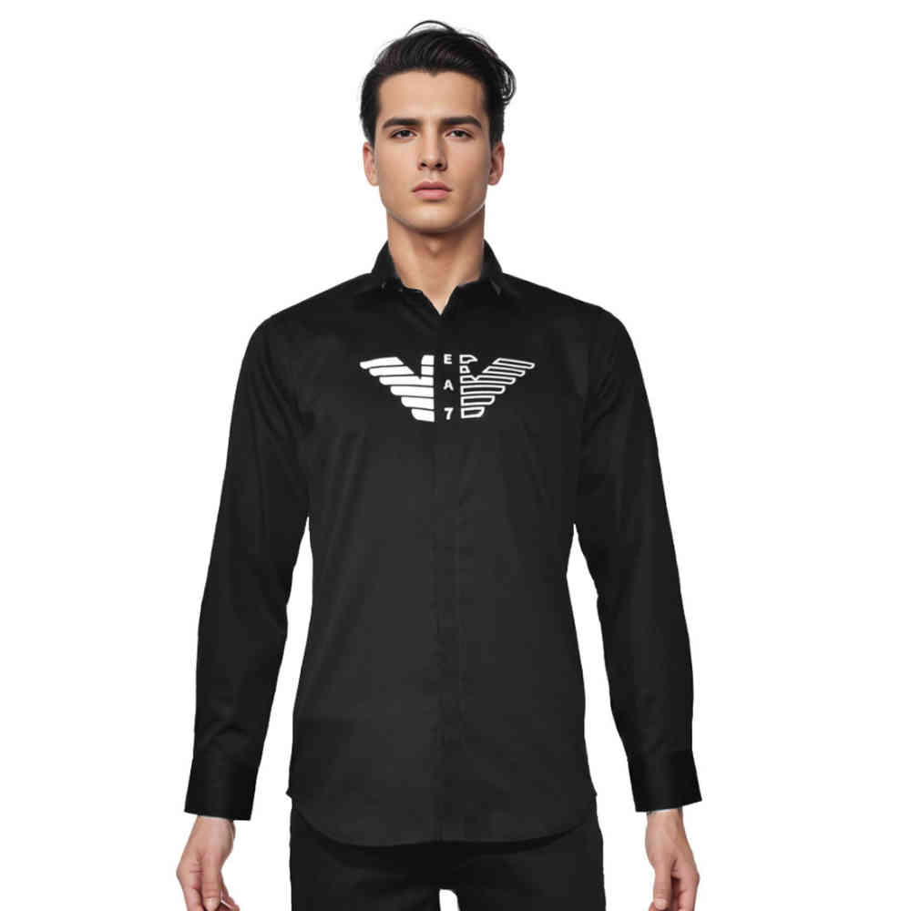Emporio Armani Black Premium Luxury Shirt-6