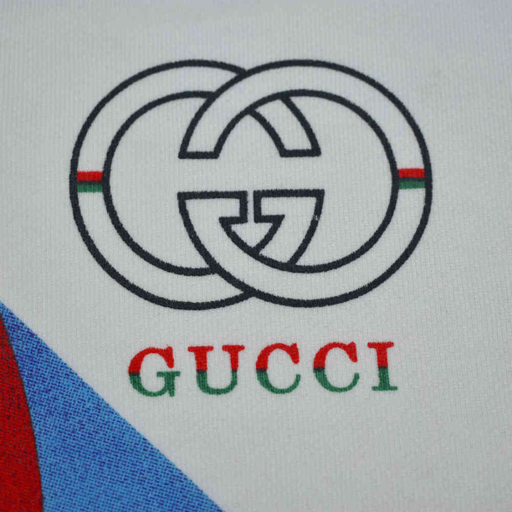 Gucci Printed White Premium Quality Kids Co-ord Set-3