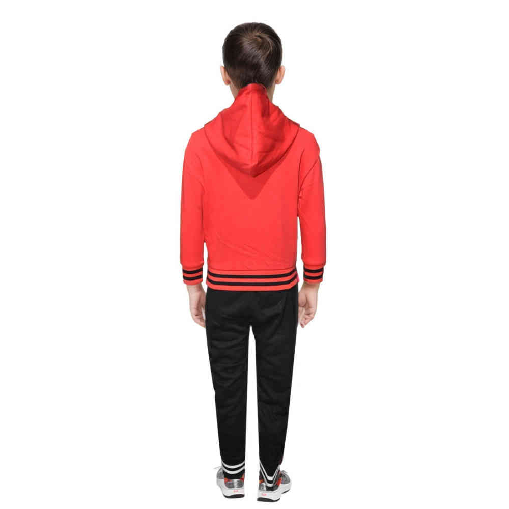 Moschino Red Embroidery Teddy-Bear Kids Co-ord Set-1
