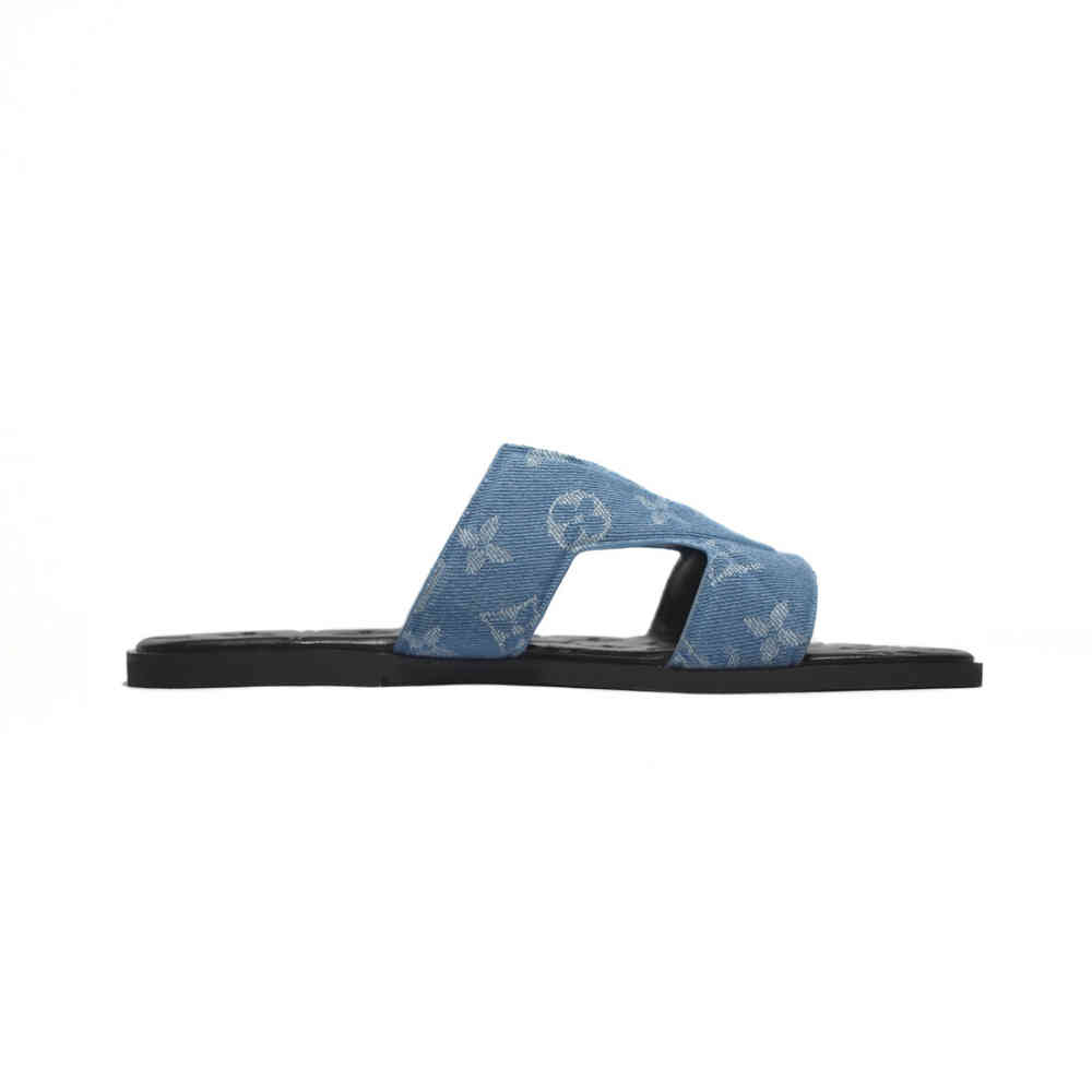 Louis Vuitton Sky Blue Premium Flip-flops-2