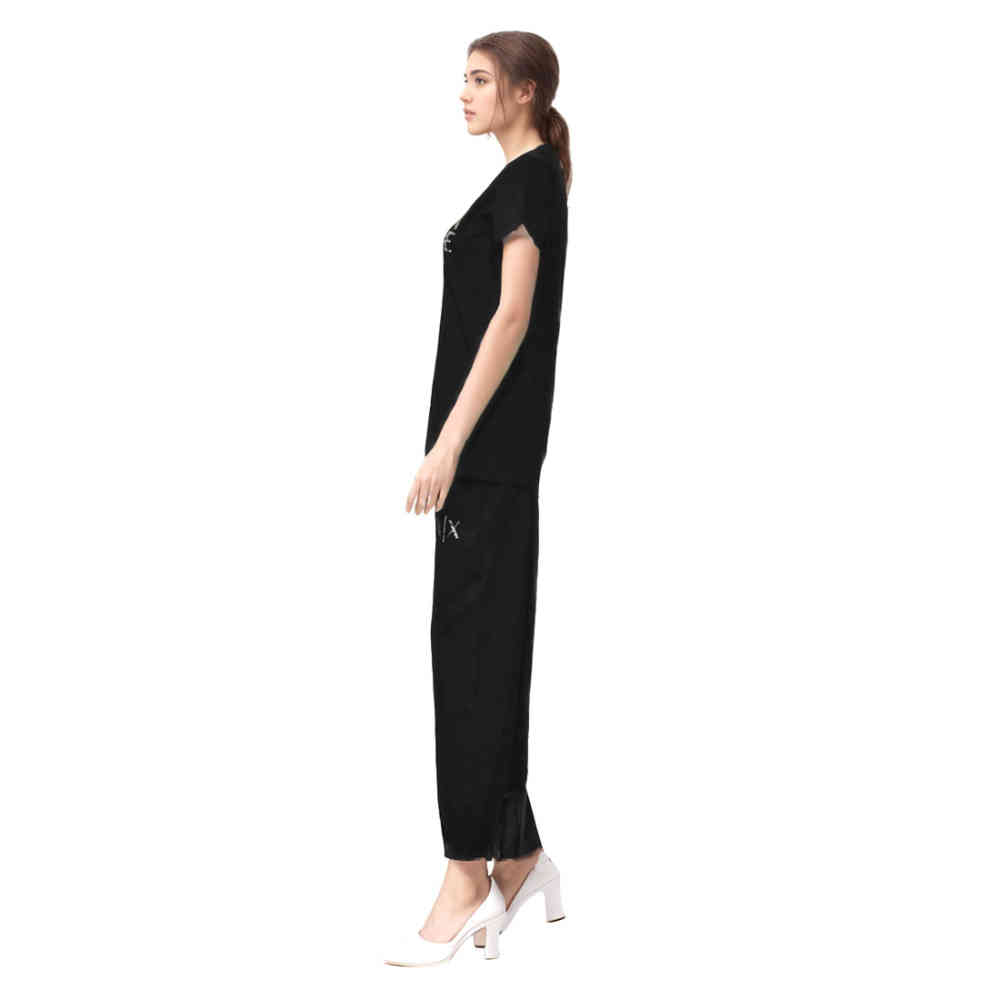Moschino Black Premium Cotton Co-ord Set-3