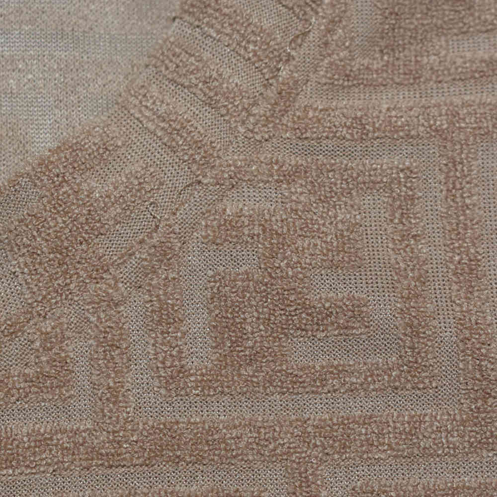Fendi Embossed Brown Premium Cotton Dress-4