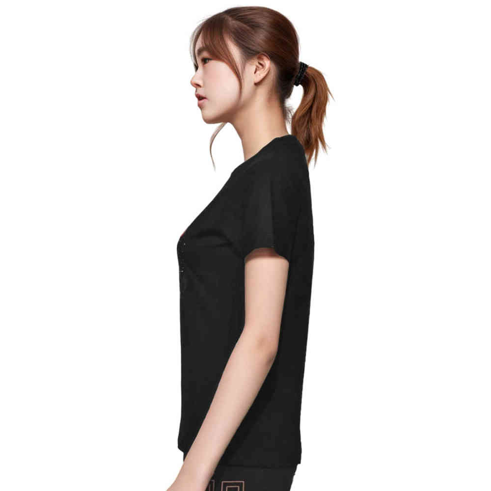 Gucci x Balenciaga Print Black Women T-shirt-2