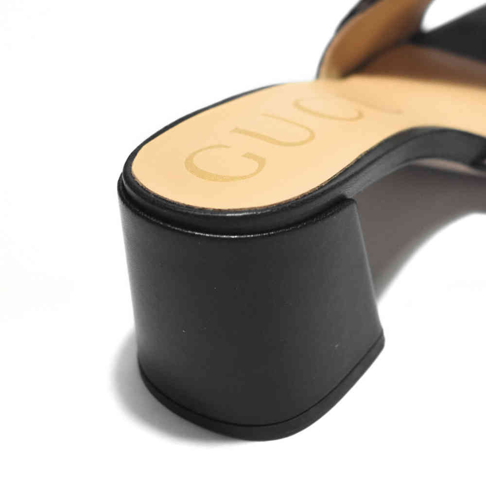 Gucci Black Premium Quality Heels Sandals-thumb-4