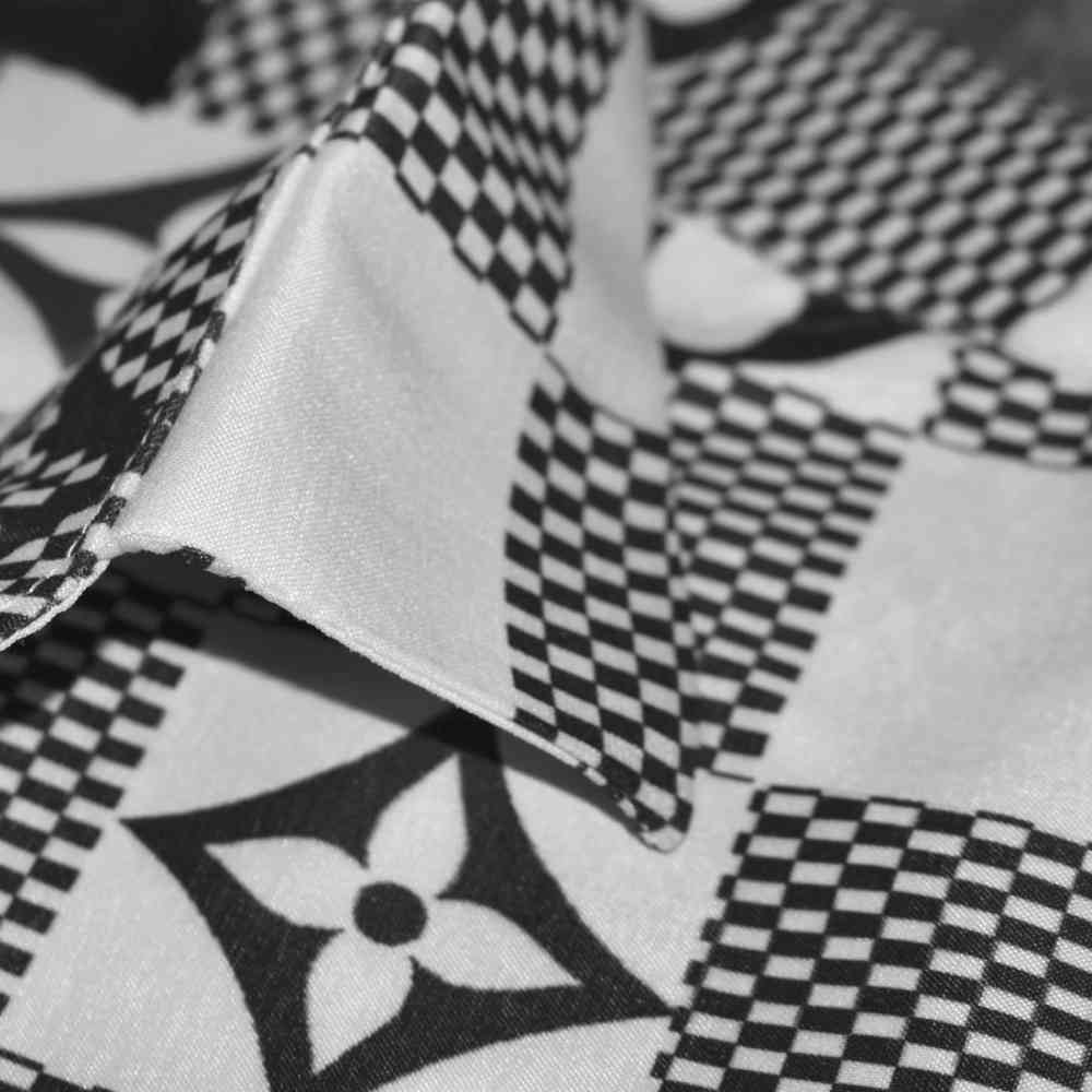 Louis Vuitton Monogram White Luxury Cotton Shirt-4