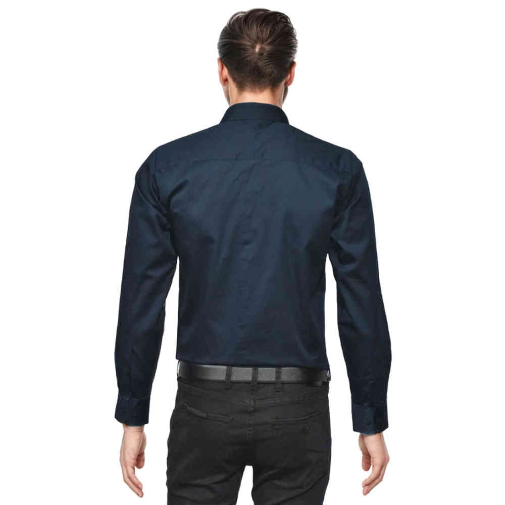 Louis Vuitton logo Print Navy Blue Luxury Shirt-1