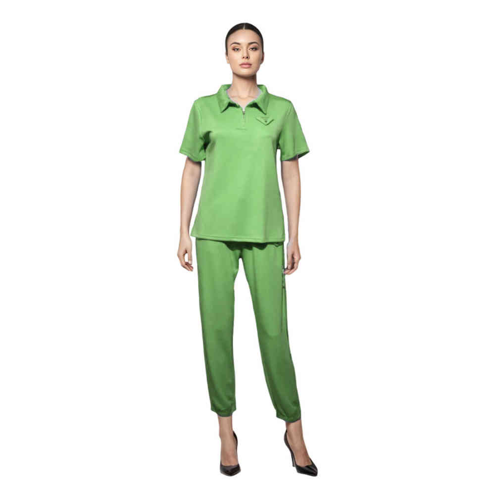 Prada Green Premium Quality Co-ord Set-1