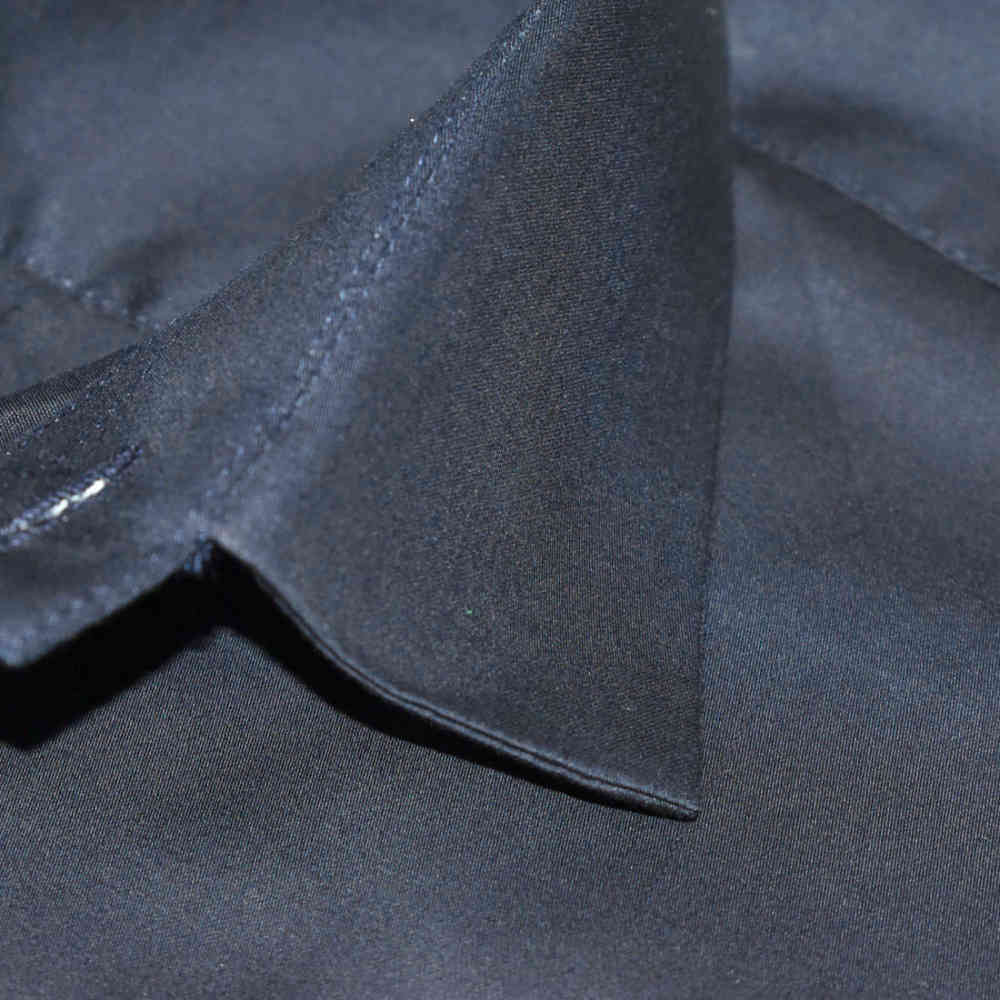 Louis Vuitton logo Print Navy Blue Luxury Shirt-5