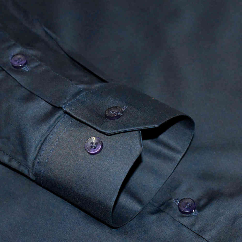 Louis Vuitton logo Print Navy Blue Luxury Shirt-6