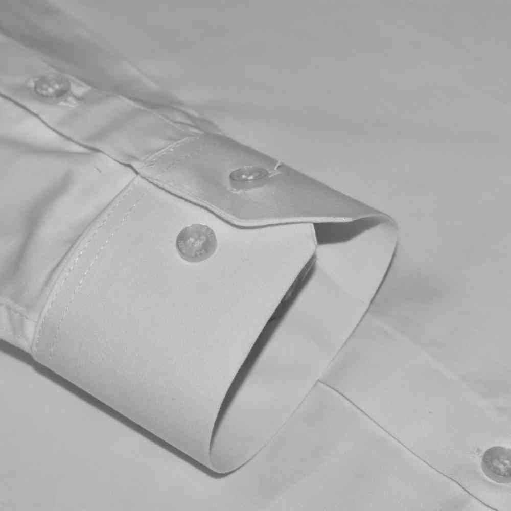 Balmain logo Icon White Premium Cotton Shirt-5