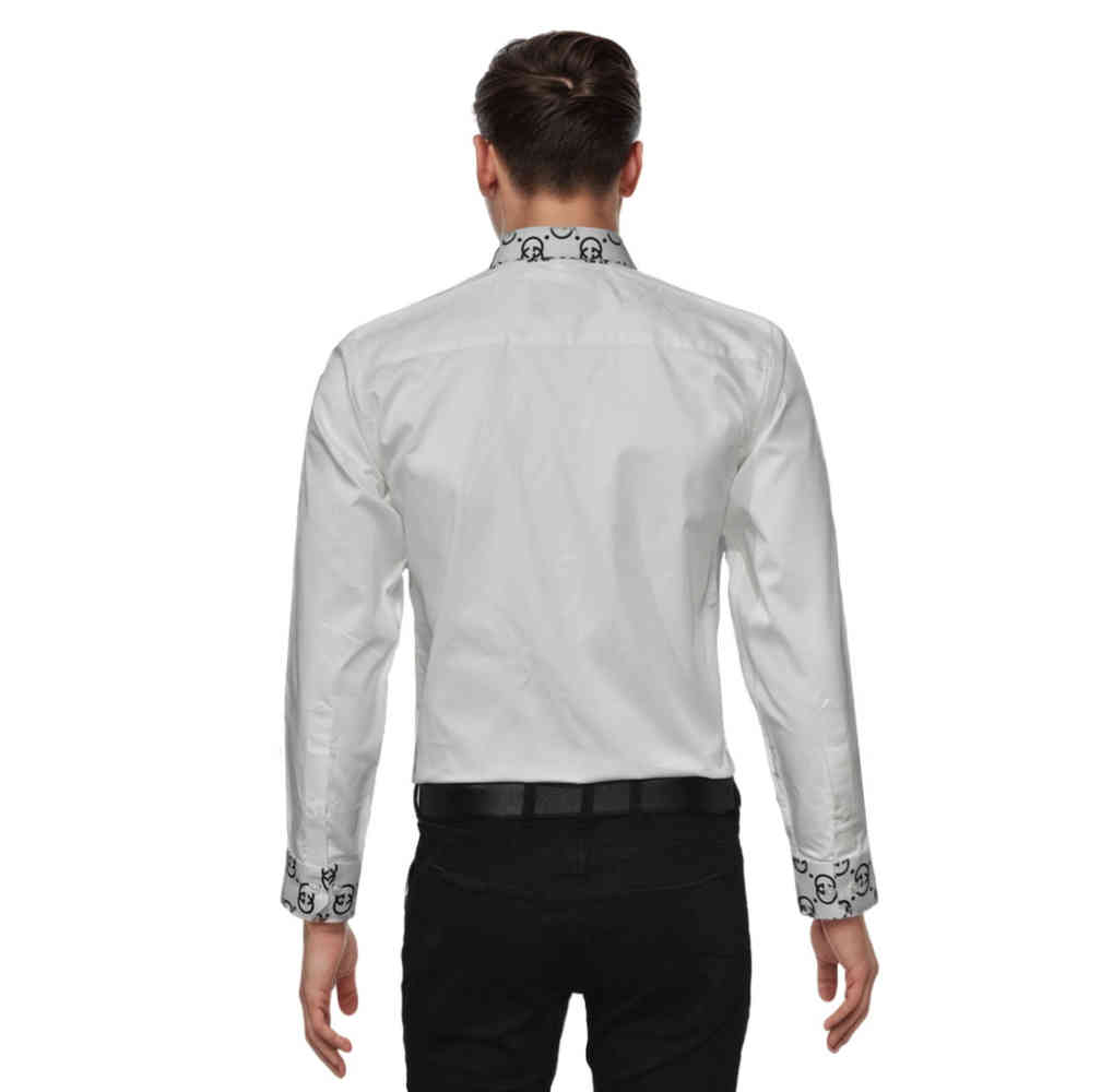 Gucci Bee Embroidered White Luxury Shirt-1