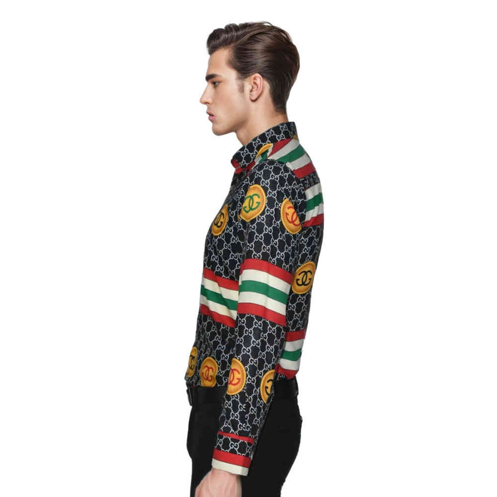 Gucci logo Printed Premium Quality Shirt-2
