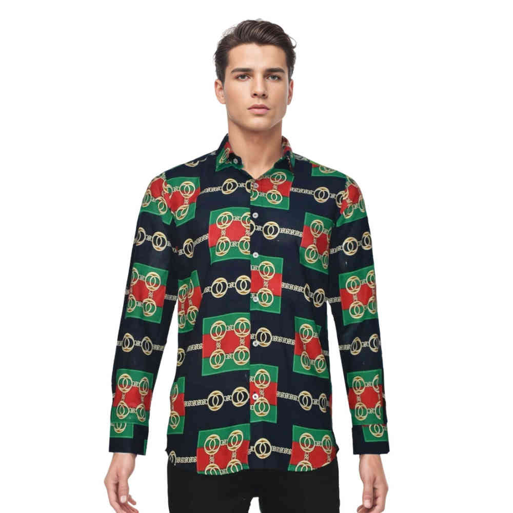 Gucci logo Printed Premium Luxury Shirt-6