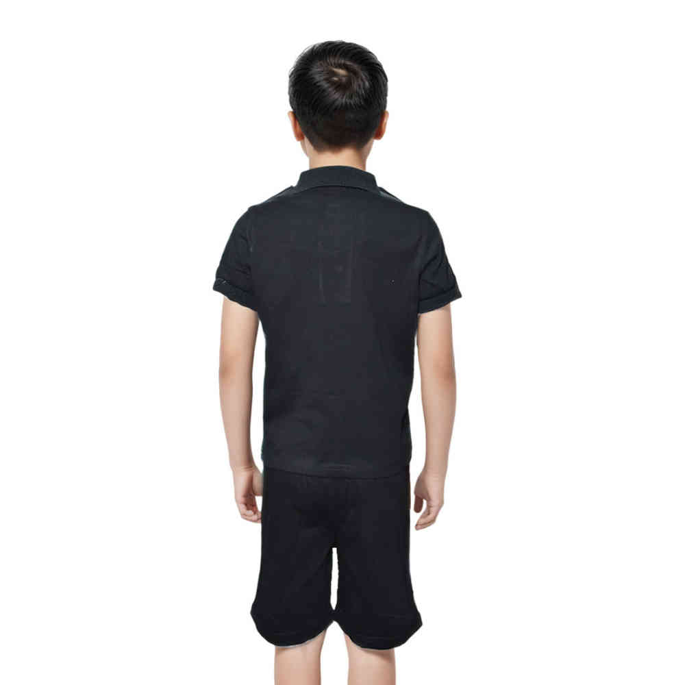 Fendi logo Print Black Premium Kids Co-ord Set-1