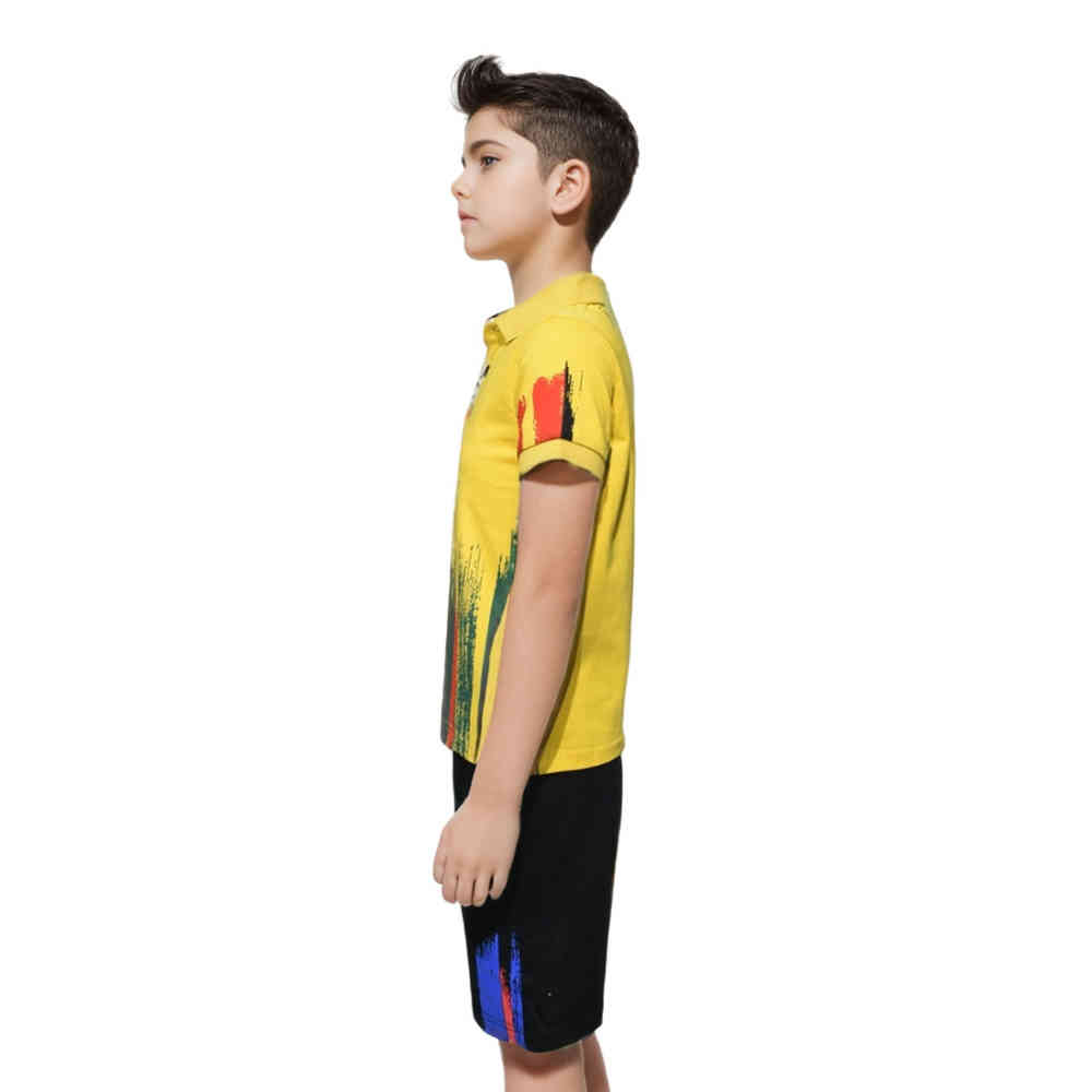 Dolce & Gabbana Yellow Premium Kids Co-ord Set-2