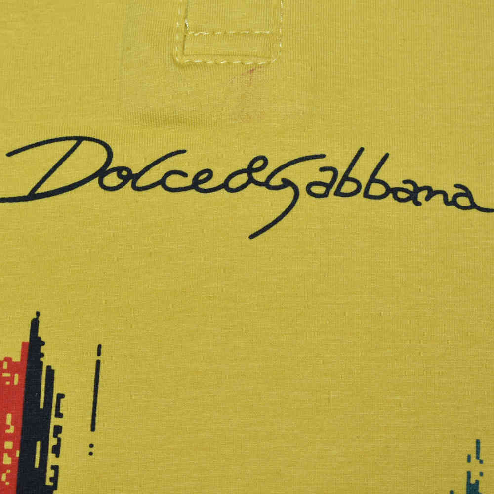 Dolce & Gabbana Yellow Premium Kids Co-ord Set-3