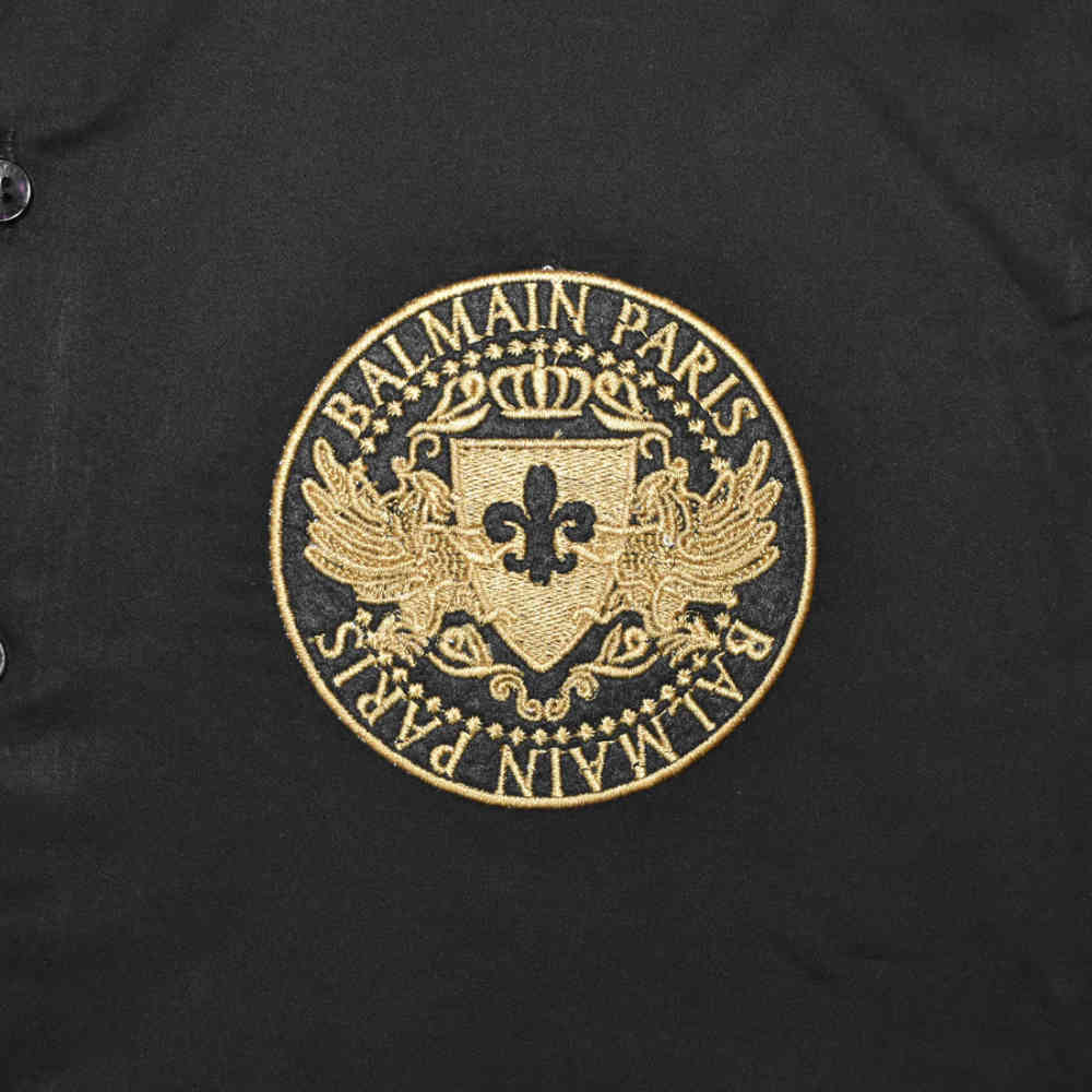 Balmain Black Premium Cotton Shirt-3