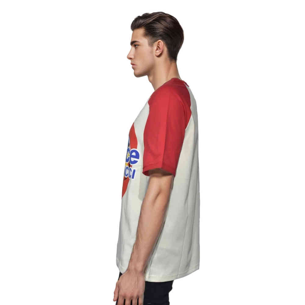 Gucci x Palace Printed Red Premium T-shirt-thumb-2