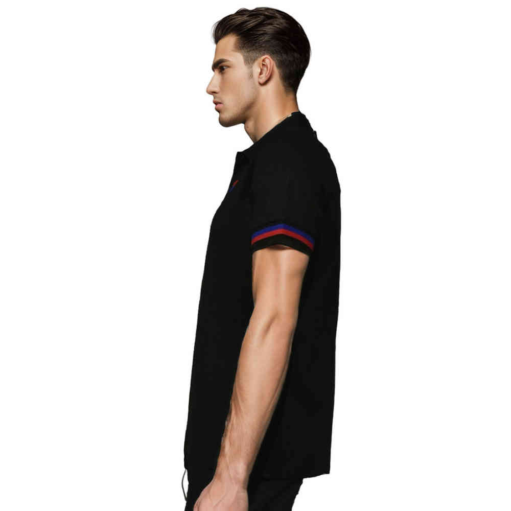 Prada Black Premium Quality Polo Tees-thumb-2