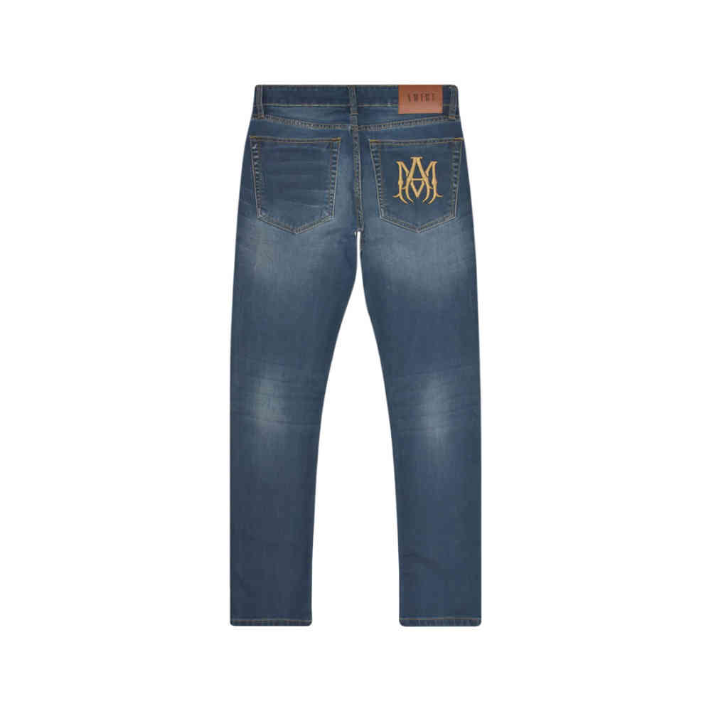 Amiri Premium Light Blue Quality Denim Jeans-5