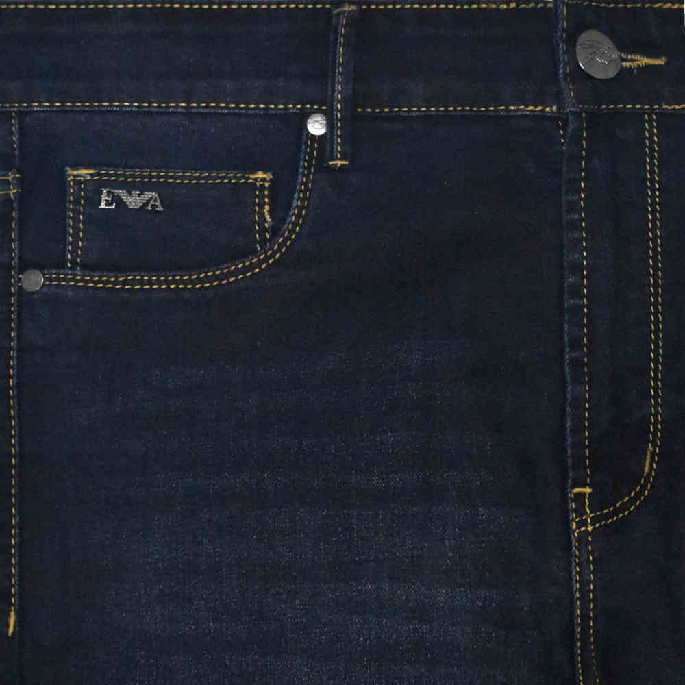 Giorgio Armani Dark Blue Premium Quality Jeans-2