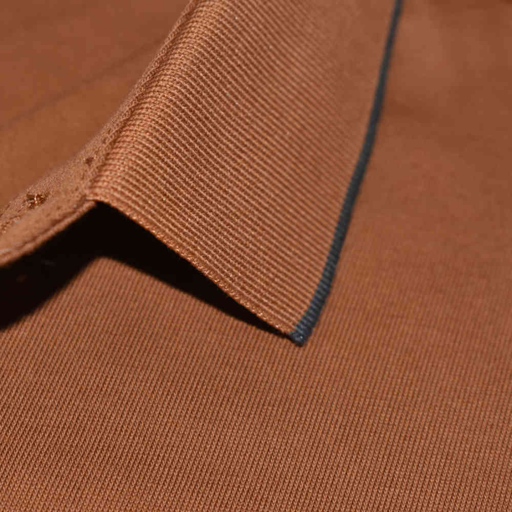 Giorgio Armani Brown Premium Quality Polo Tees-4