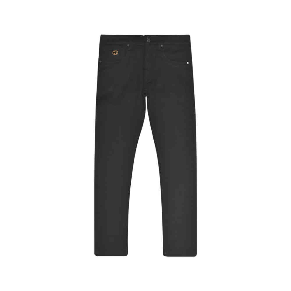 Gucci Black Premium Quality Jeans-thumb-0