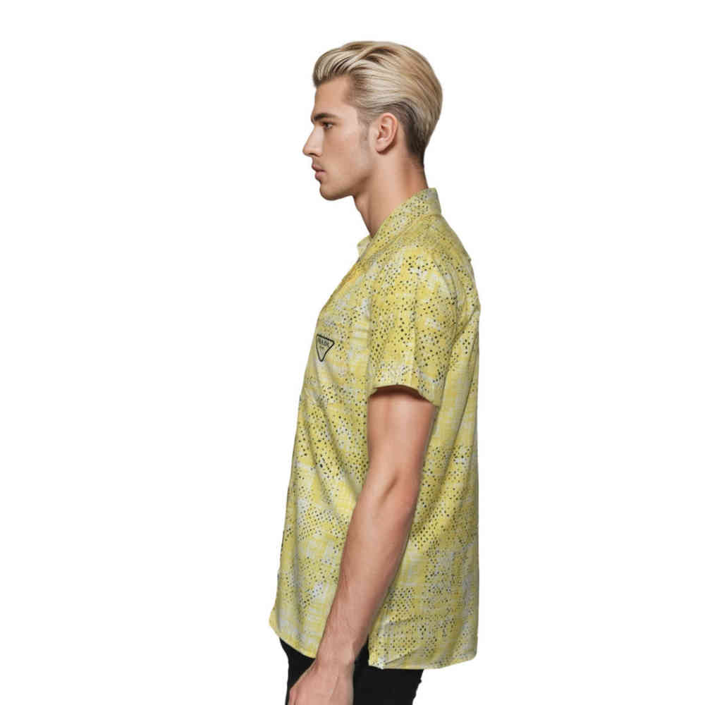 Prada Double Match Bandana Print Shirt-2