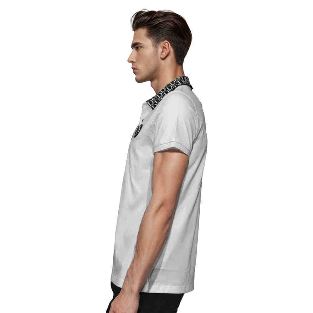 Dior White Premium Quality Polo Tees-2
