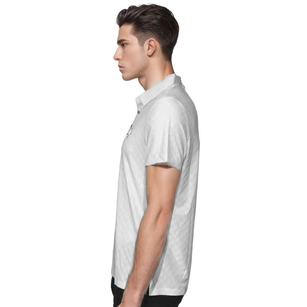 Louis Vuitton White Premium Cotton Polo T-shirt-2
