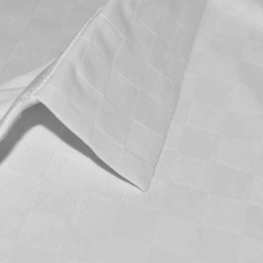 Louis Vuitton White Premium Cotton Polo T-shirt-4