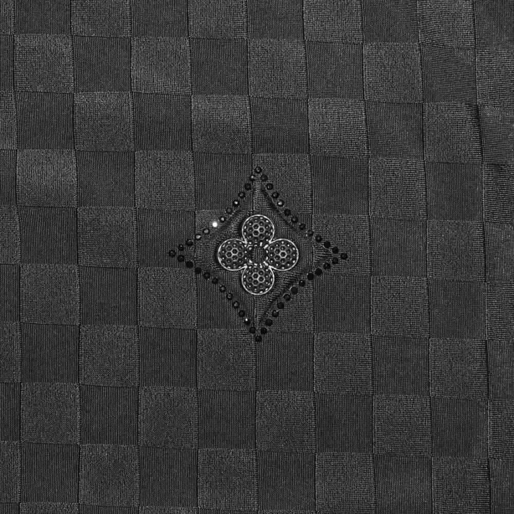 Louis Vuitton Black Premium Quality Polo T-shirt-3