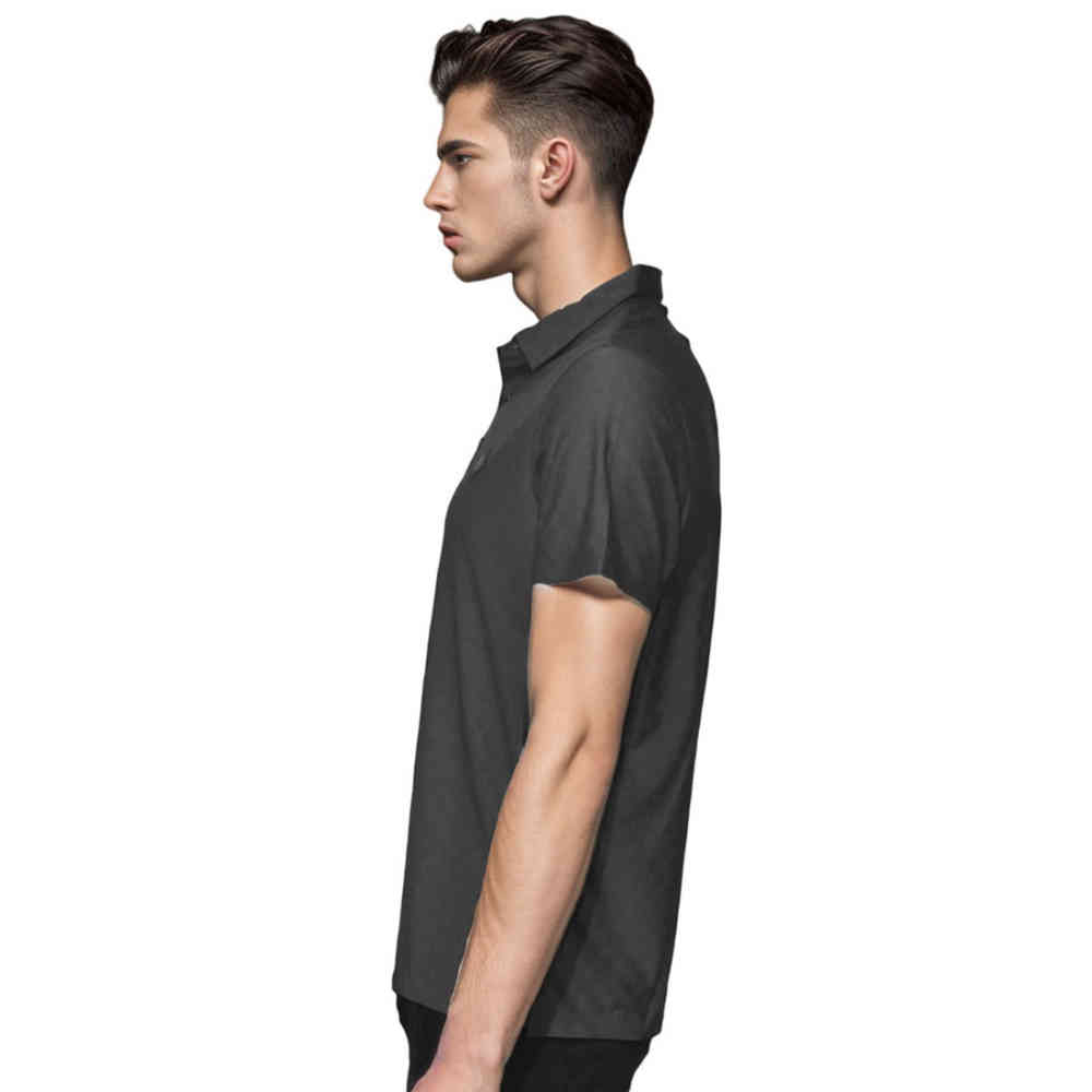 Louis Vuitton Grey Premium Cotton Polo T-shirt-2
