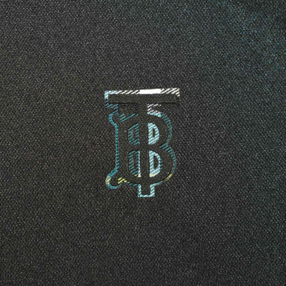 Burberry Black Premium Quality Polo T-shirt-3
