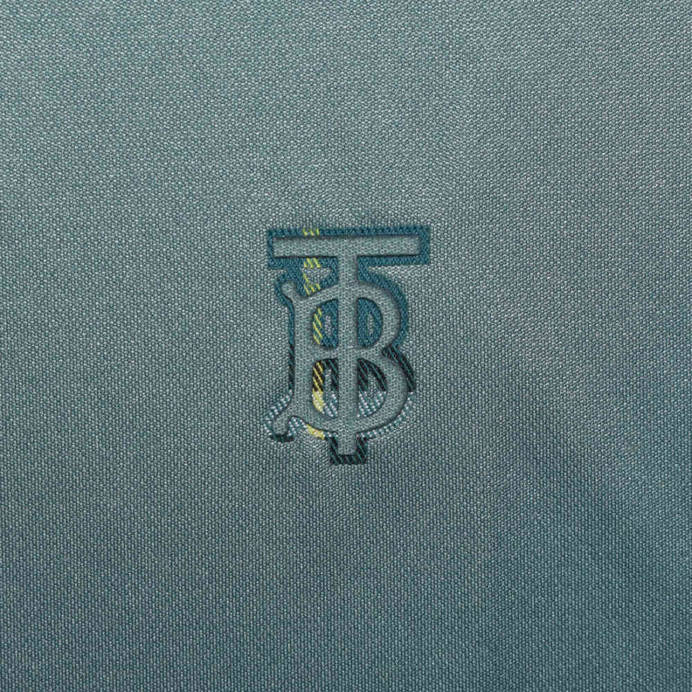 Burberry Green Premium Quality Polo Tees-3